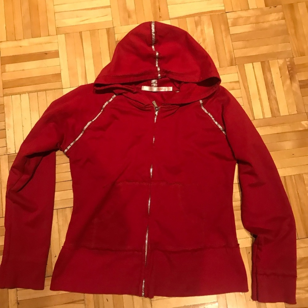 3/15$ Cozy Red Kids Hooded Jacket